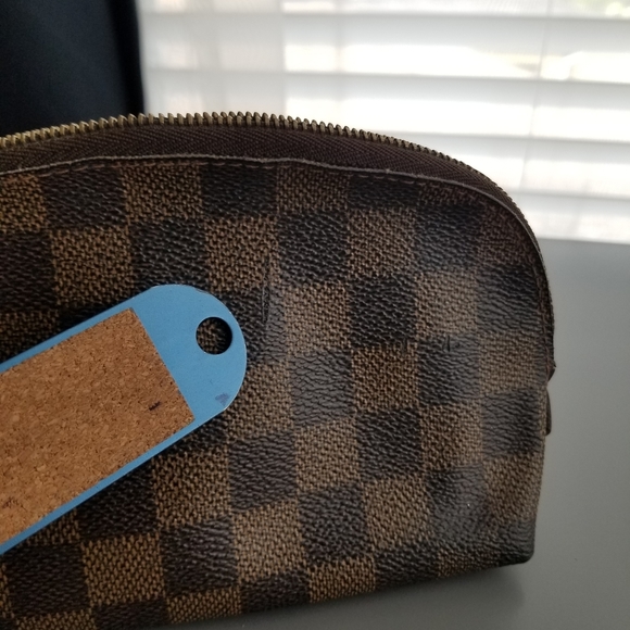 Louis Vuitton Vintage Makeup pouch Damier ebene print - Picture 13 of 16